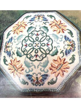 Chinese Oriental Designs Needlepoint & Cross Stitch Pattern Booklet